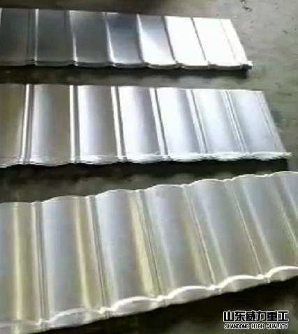 彩石金属瓦基板压制成型产品
